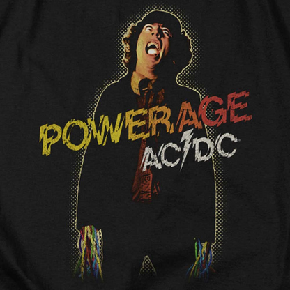 AC/DC Impressive Long Sleeve T-Shirt, Powerage Angus