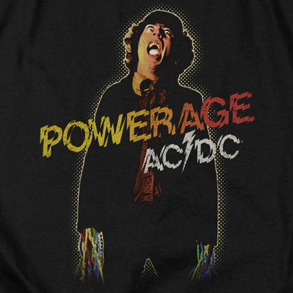 Women Exclusive AC/DC T-Shirt, Powerage Angus