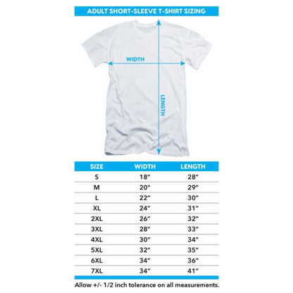 AC/DC Eye-Catching T-Shirt, Pastel Gradient Logo