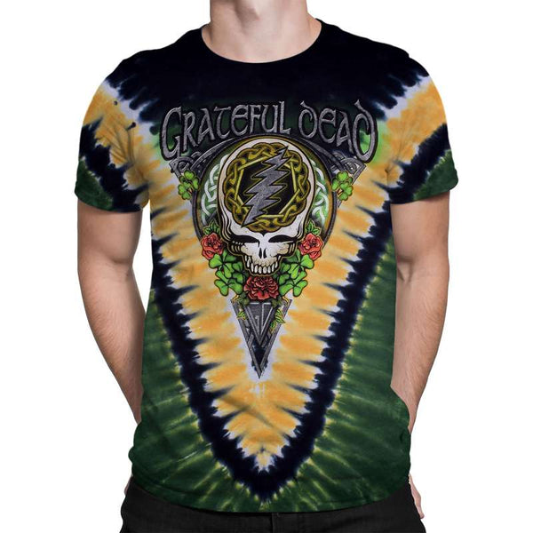 GRATEFUL DEAD T-Shirt, Gd Shamrock V