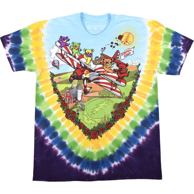 GRATEFUL DEAD T-Shirt, Bi-plane Bears