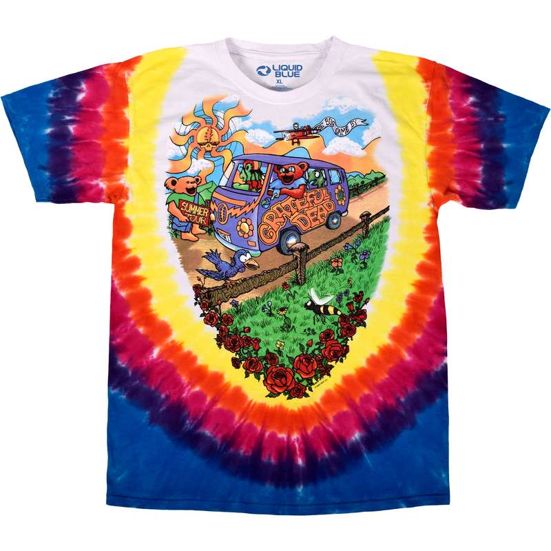 GRATEFUL DEAD T-Shirt, Summer Tour Bus