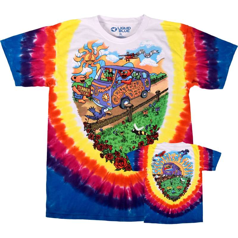 GRATEFUL DEAD T-Shirt, Summer Tour Bus