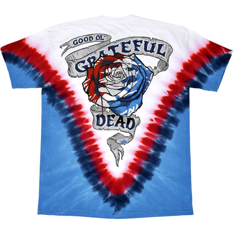 GRATEFUL DEAD T-Shirt, Steal Your Face Vdye