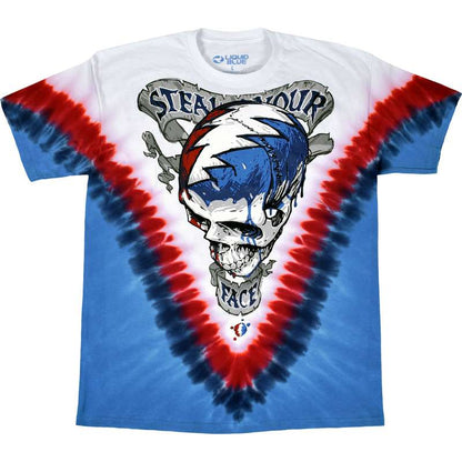 GRATEFUL DEAD T-Shirt, Steal Your Face Vdye