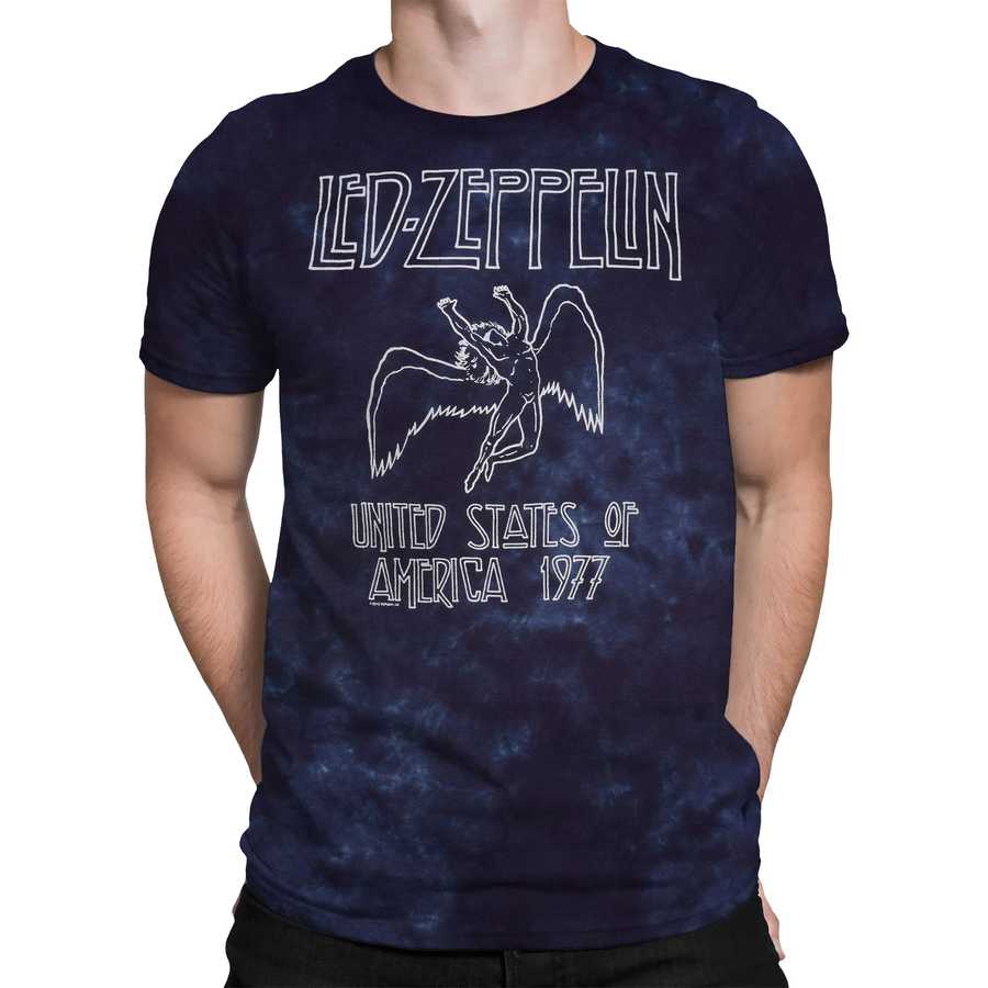 LED ZEPPELIN Superb T-Shirt, USA Tour 77