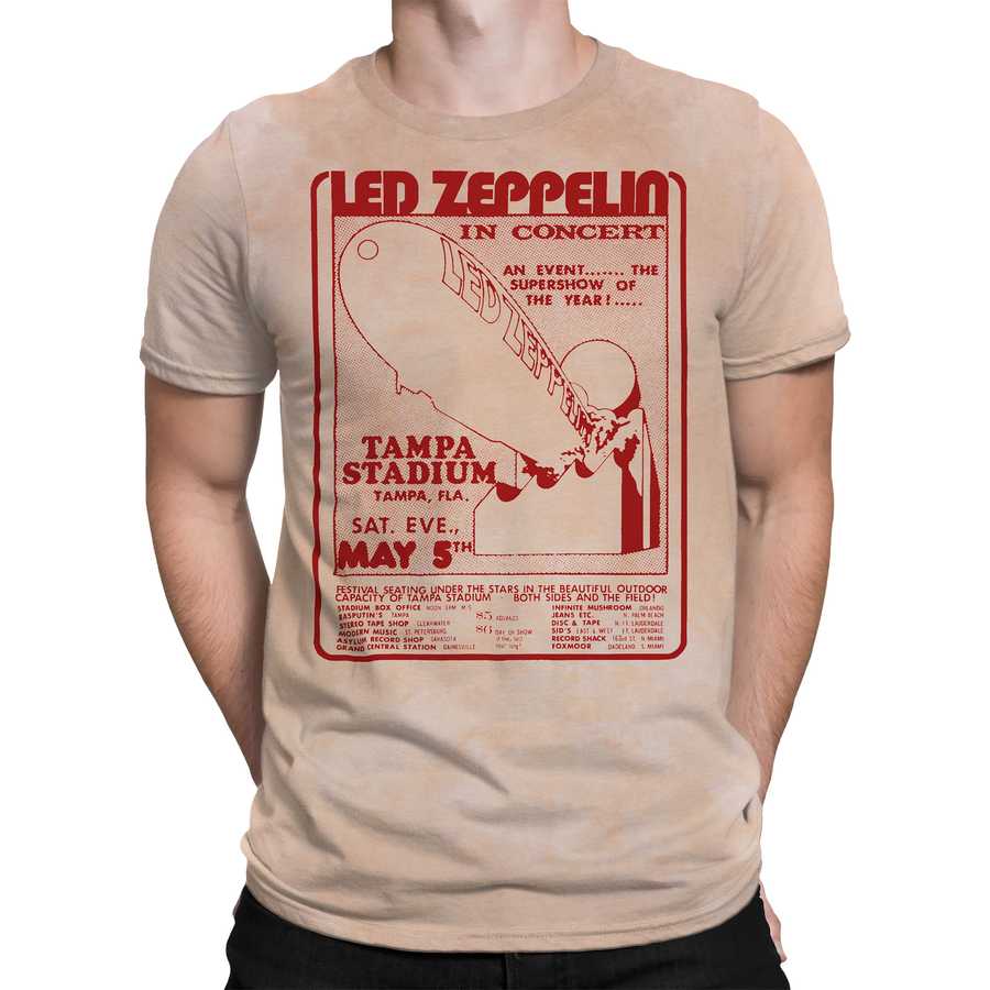 LED ZEPPELIN Superb T-Shirt, In Concert