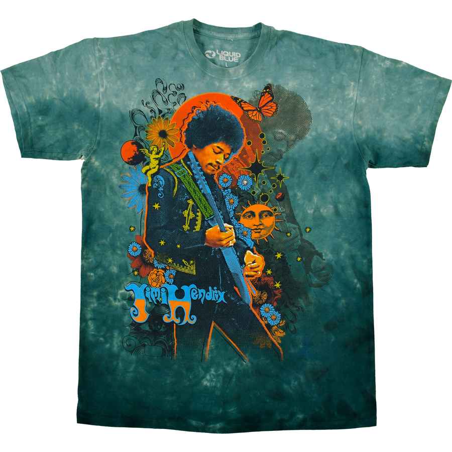 JIMI HENDRIX T-Shirt, Trippy Jimi