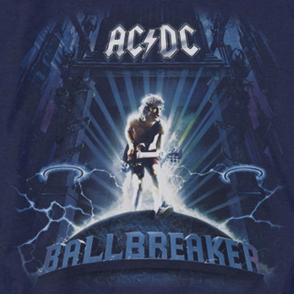 AC/DC Deluxe Infant Snapsuit, Ballbreaker