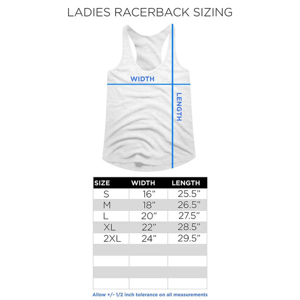 Women Exclusive AC/DC Eye-Catching Racerback, For Those About To Rock