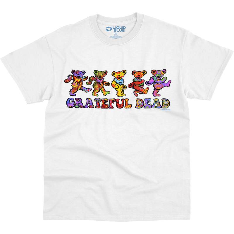 GRATEFUL DEAD T-Shirt, Tie-dye Bears