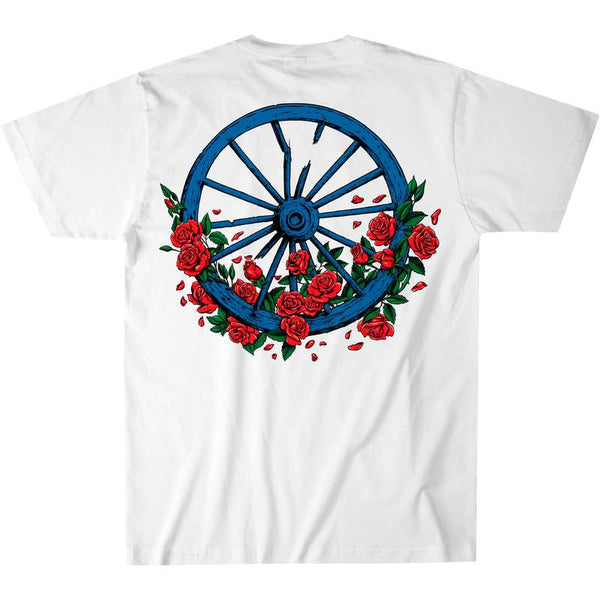 GRATEFUL DEAD T-Shirt, Bertha Wheel & Roses