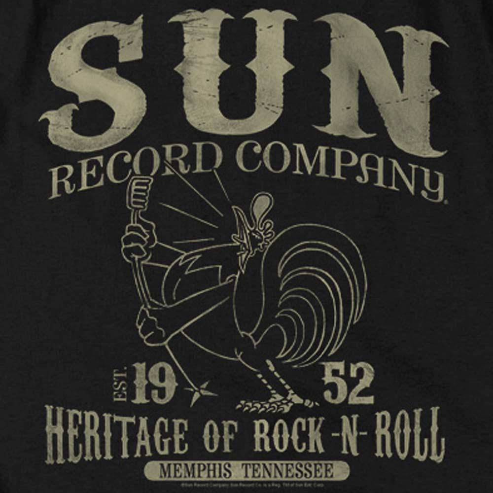 SUN RECORDS Deluxe T-Shirt, Rockabilly Bird