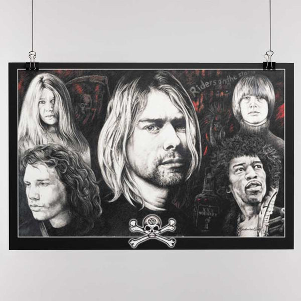 27 CLUB Gorgeous Poster, Members