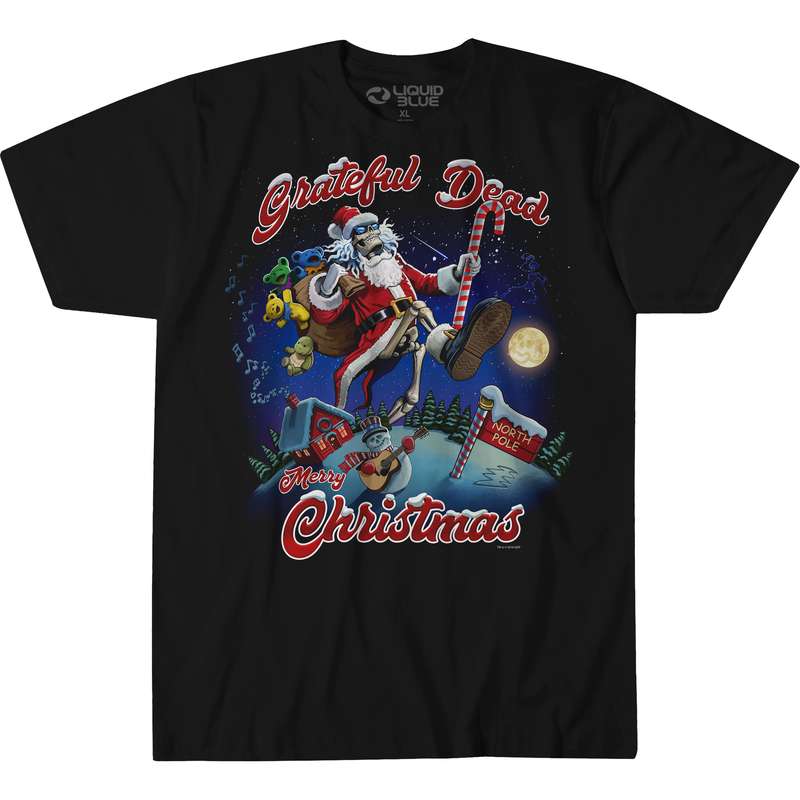 GRATEFUL DEAD T-Shirt, High Steppin Christmas