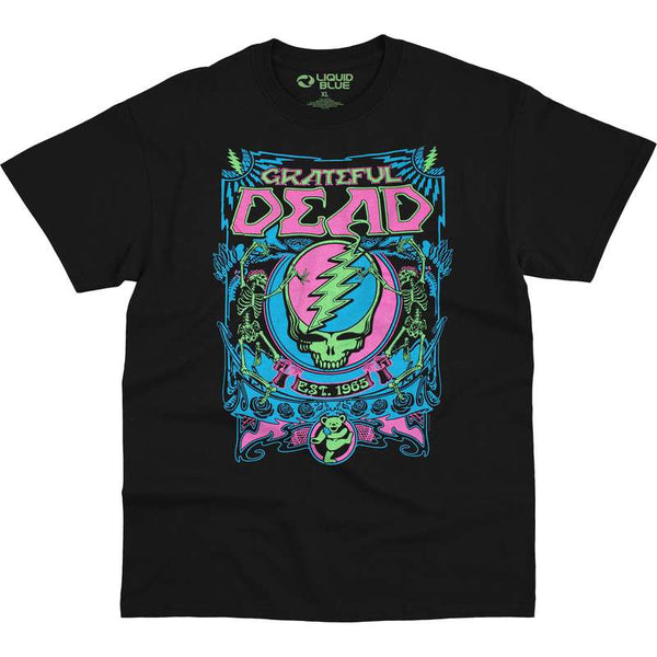 GRATEFUL DEAD T-Shirt, Syf Blacklight