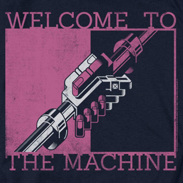 Women Exclusive PINK FLOYD T-Shirt, Welcome To The Machine