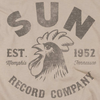 SUN RECORDS Impressive T-Shirt, Logo Vintage
