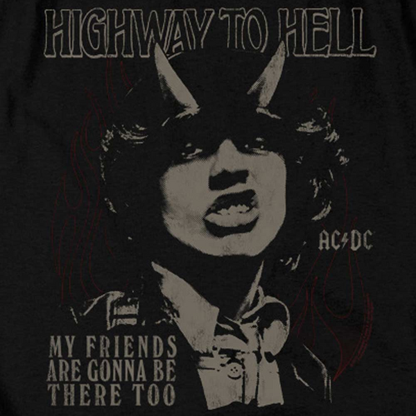 Women Exclusive AC/DC T-Shirt, My Friends