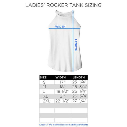 MTV Eye-Catching ROCKER Tank Top, Beach Logo