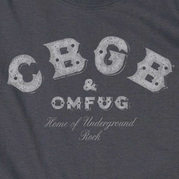 CBGB Eye-Catching T-Shirt, Classic Logo
