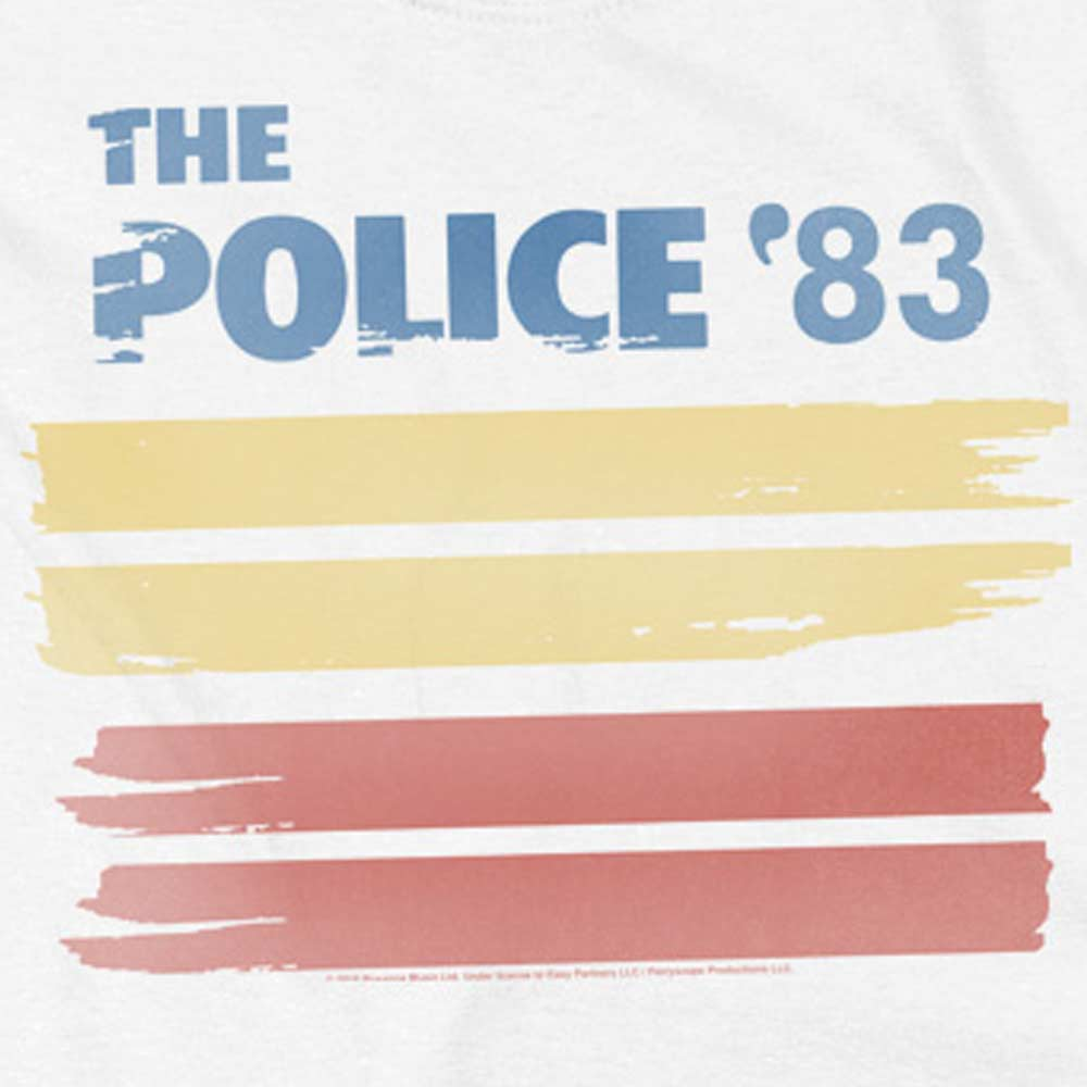 THE POLICE Impressive Long Sleeve T-Shirt, 83