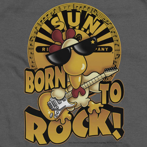 SUN RECORDS Deluxe Infant Snapsuit, Born To Rock