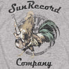SUN RECORDS Impressive Long Sleeve T-Shirt, Colored Rockin Rooster Logo