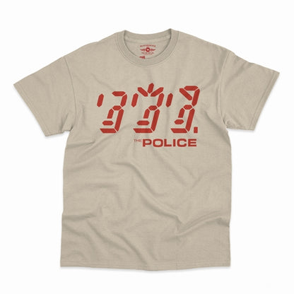 THE POLICE Superb T-Shirt, Ghost in the Machine Sand