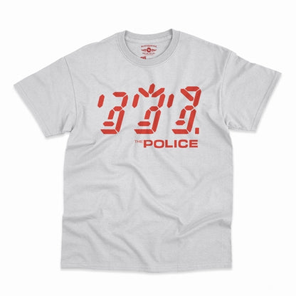 THE POLICE Superb T-Shirt, Ghost in the Machine White