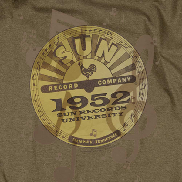 SUN RECORDS Impressive T-Shirt, Logo