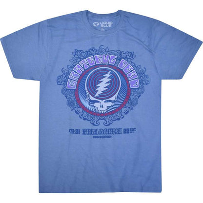 GRATEFUL DEAD T-Shirt, Fillmore Blue