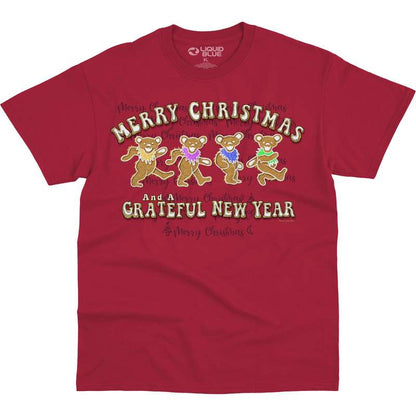 GRATEFUL DEAD T-Shirt, Dancin Gingerbread Bears