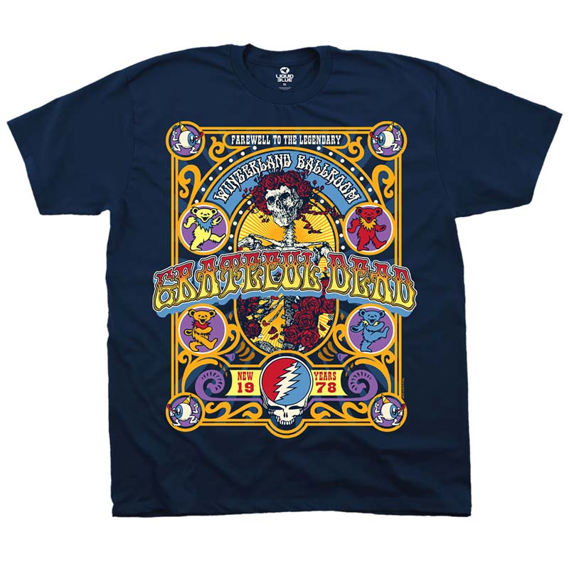 GRATEFUL DEAD T-Shirt, Closing Of Winterland