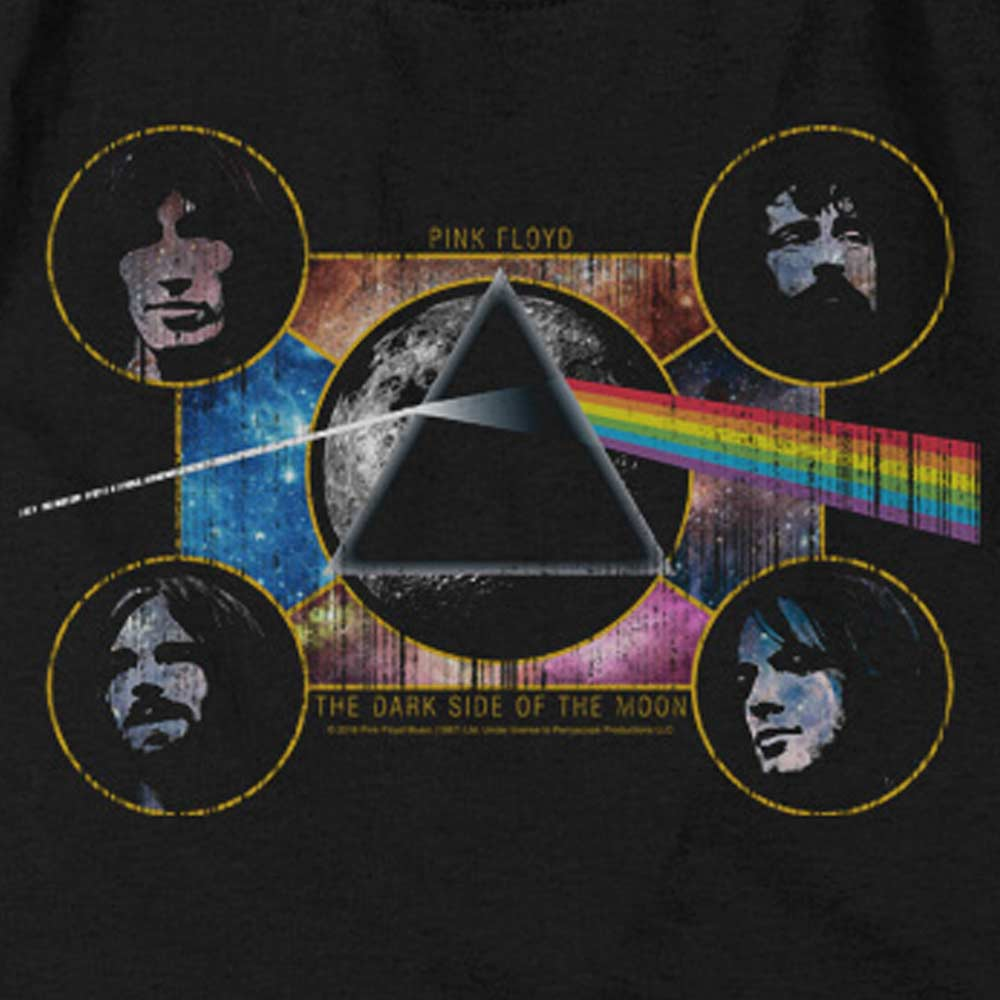 PINK FLOYD Deluxe T-Shirt, Dark Side Heads