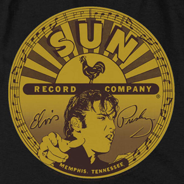 SUN RECORDS Deluxe Sweatshirt, Elvis Label