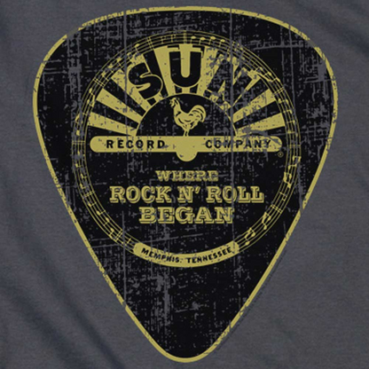 SUN RECORDS Deluxe T-Shirt, Guitar Pick