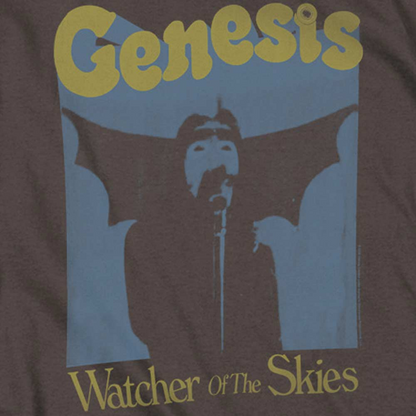 V-Neck GENESIS Charcoal T-Shirt, Watcher of The Skies