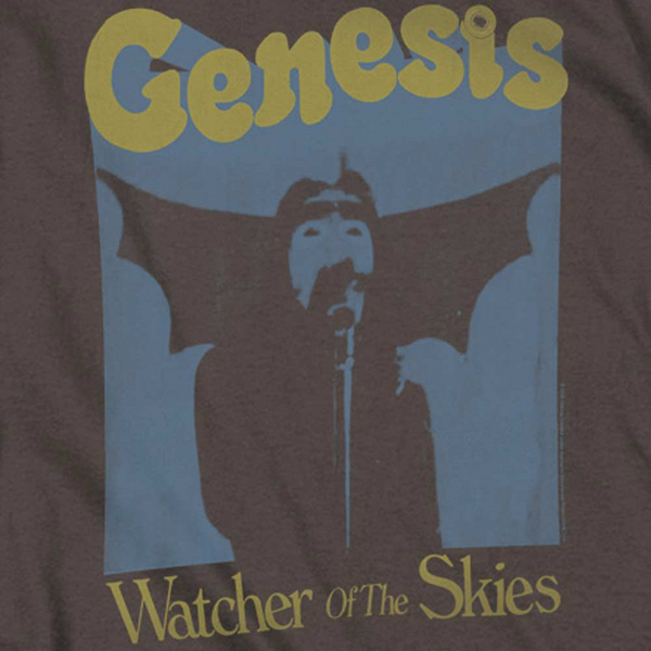 GENESIS Impressive Long Sleeve Charcoal T-Shirt, Watcher of The Skies
