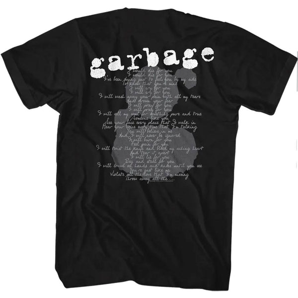 GARBAGE Eye-Catching T-Shirt, Crush