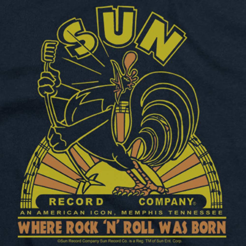 SUN RECORDS Deluxe Infant Snapsuit, Rooster