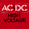 Premium AC/DC Hoodie, Stencil High Voltage
