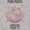 V-Neck PINK FLOYD T-Shirt, Animals Tour '77