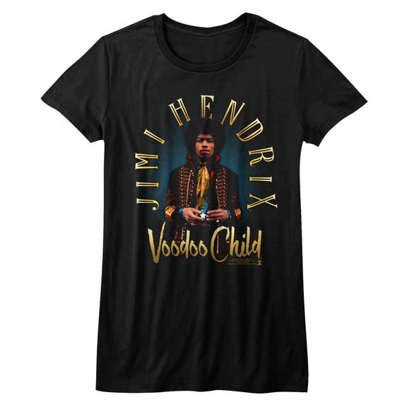Women Exclusive JIMI HENDRIX T-Shirt, Voodoo Child