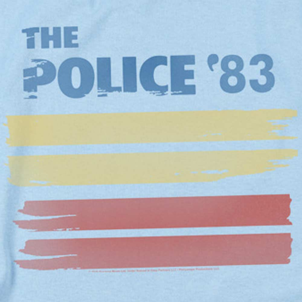 THE POLICE Deluxe T-Shirt, &