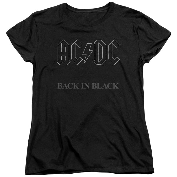 Women Exclusive AC/DC Impressive T-Shirt, Back In Black