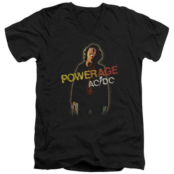 V-Neck AC/DC T-Shirt, Powerage Angus