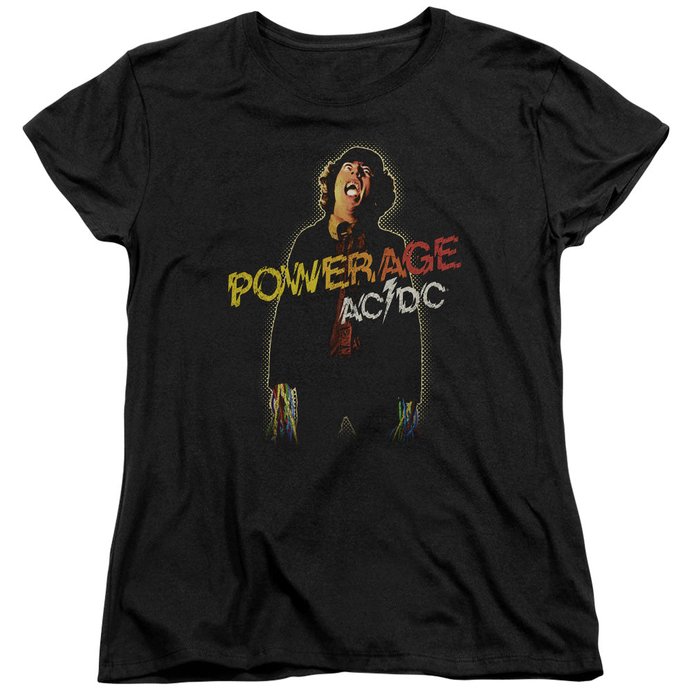 Women Exclusive AC/DC Impressive T-Shirt, Powerage Angus