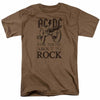 AC/DC Stylish T-Shirt, For Those About To Rock, Safari Green