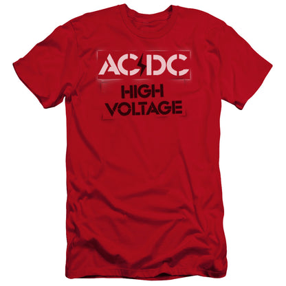 Premium AC/DC T-Shirt, Stencil High Voltage